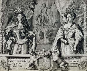 Wilhelm III. (1650-1702) und Maria II. (1662-94), ca. 1688-94
