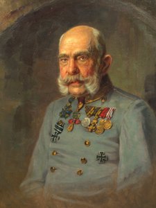 Kaiser Franz Joseph I. in der Dienstuniform eines österreichischen Feldmarschalls