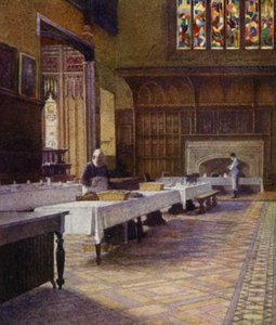 Eton: Die Speisehalle des Colleges