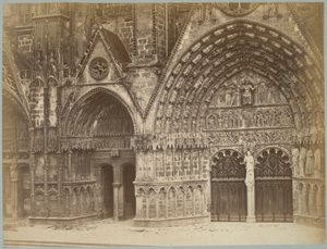 Westportal, Bourges von E. Quetier