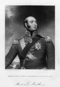 Prinz Edward Augustus 1767-1820, Herzog von Kent und Strathearn, 19. Jahrhundert