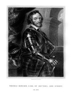 Thomas Howard, Earl of Arundel und Surrey, prominenter englischer Höfling, 1823