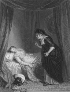Julia und die Amme, ca. 1830er Jahre