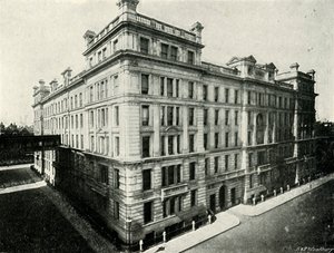 General Post Office - Neues Nordgebäude, um 1897 von E. and S. Woodbury