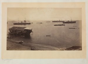 Bucht von Panama von Eadweard Muybridge