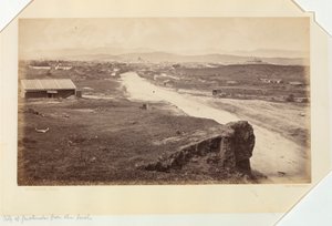Stadt Guatemala von Süden von Eadweard Muybridge