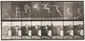 Tafel 160. Springen; Weitsprung (Schuhe) von Eadweard Muybridge