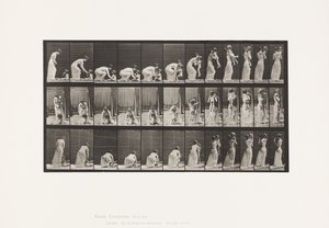 Tafel 214. Kind (70) vom Boden heben, sich umdrehen von Eadweard Muybridge