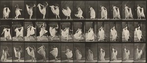 Tafel Nummer 193. Tanzen (Fantasietanz) von Eadweard Muybridge
