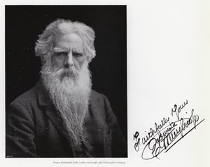 Porträt von Eadweard Muybridge von Eadweard Muybridge