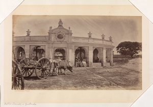 Öffentliche Wäscherei, Guatemala von Eadweard Muybridge