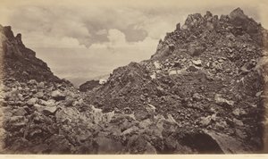 Quezaltenango vom Krater eines Vulkans von Eadweard Muybridge