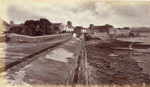 Die Mauern, Panama von Eadweard Muybridge