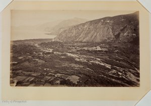 Tal von Panagachel, Guatemala von Eadweard Muybridge