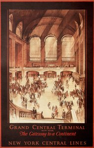 Grand Central Terminal, New York, 1927 von Earl Horter