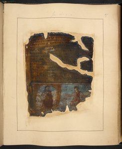 Eine Seite aus der Cotton Genesis, 5. oder 6. Jahrhundert von Eastern Mediterranean School