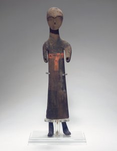 Geschnitzte Figur eines Dieners, 475-221 v. Chr. von Eastern Zhou Dynasty Chinese School