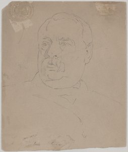 Grover Cleveland [verso] von Eastman Johnson