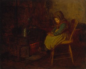 Heim und Wärme, 1863 von Eastman Johnson