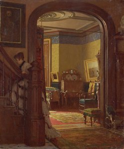 Nicht zu Hause von Eastman Johnson