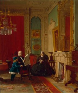 Die Familie Brown von Eastman Johnson
