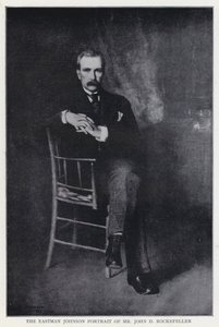 Das Eastman Johnson Porträt von Mr. John D. Rockefeller