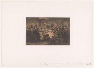 Maria von Burgund aufgebahrt in Brügge