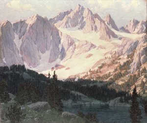 See in der Hochsierra von Edgar Alwin Payne