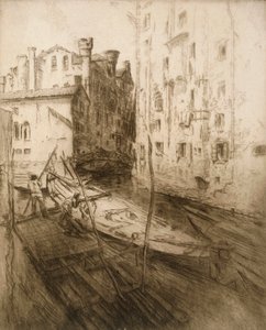 Das jüdische Ghetto, Venedig, aus 