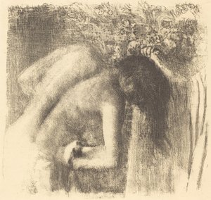 Nach dem Bad, große Platte, ca. 1891