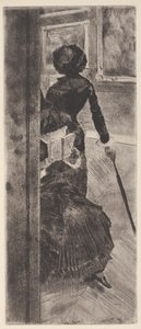Im Louvre: Die Malerei (Mary Cassatt)