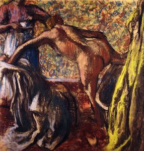Frühstück nach dem Bad; Le Petit Déjeuner après le Bain, ca. 1895-98 von Edgar Degas