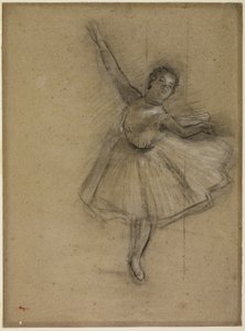 Tänzerin, die sich dreht, ca. 1876 von Edgar Degas