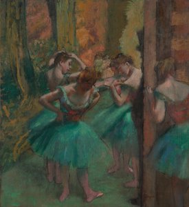 Tänzerinnen, Rosa und Grün, ca. 1890 von Edgar Degas