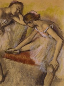 Tänzer in Ruhe, ca. 1898 von Edgar Degas