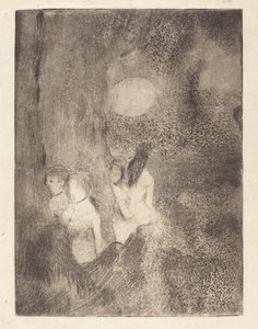 Tänzer in den Kulissen von Edgar Degas
