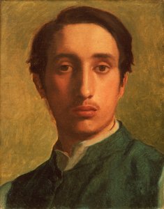 Degas in einer grünen Jacke, um 1856