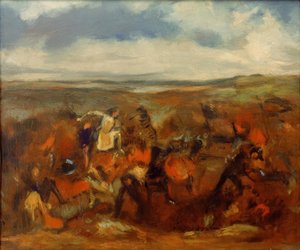 Die Schlacht bei Poitiers von Edgar Degas