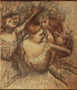 Grüne Tänzerinnen von Edgar Degas