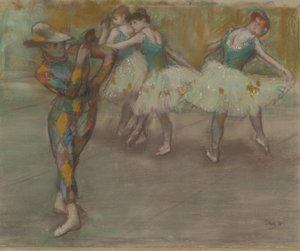 Harlekin-Tanz, ca. 1890