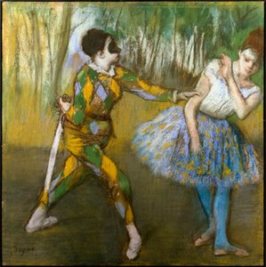 Harlekin und Colombine