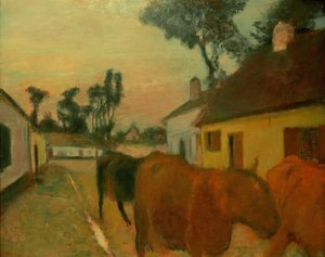 Heimkehr der Herde von Edgar Degas