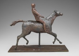 Pferd und Reiter, ca. 1900