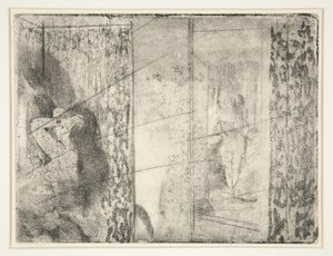 Logen der Schauspielerinnen, ca. 1875