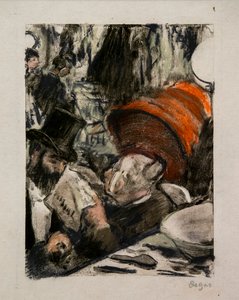 Ludovic Halevy hört die Geschichte von Madame Cardinal in einer Umkleidekabine