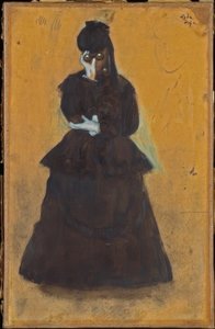 Lyda (Frau mit Lorgnette) von Edgar Degas
