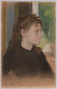 Madame Théodore Gobillard (Yves Morisot) von Edgar Degas
