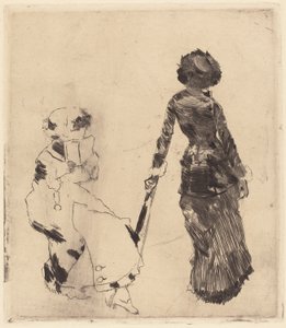 Mary Cassatt im Louvre: Die etruskische Galerie