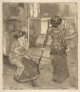 Mary Cassatt im Louvre: Die etruskische Galerie (1879-80)