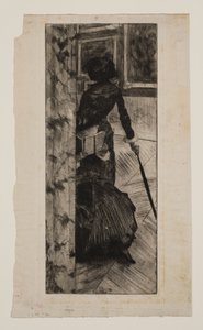 Mary Cassatt in der Gemäldegalerie im Louvre